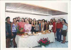 Café da manhã no Sindicato em homenagem à funcionárias e diretoras / 8 de março de 2002 Foto: Beto Oliveira - Lumen