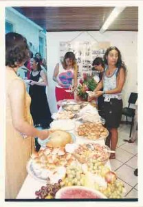 Café da manhã no Sindicato em homenagem à funcionárias e diretoras / 8 de março de 2002 Foto: Beto Oliveira - Lumen