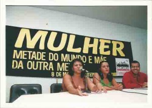 Lançamento da cartilha relações Compartilhadas e palestra com Jorge Lyra, integrante do grupo Papai. 15 de março de 2002. Foto: Ivaldo Bezerra/ Lumen