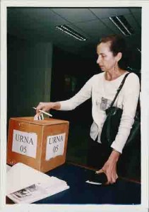 Votação do balanço financeiro e previsão orçamentária 2002 – 15/maio/2002 (Foto: Ivaldo Bezerra/Lumen)