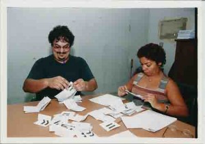 Votação do balanço financeiro e previsão orçamentária 2002 – 15/maio/2002 (Foto: Ivaldo Bezerra/Lumen) APURAÇÃO