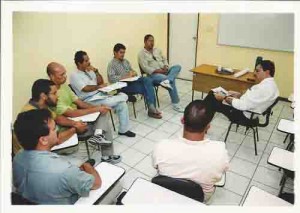 Reunião com João Pedro Marques – Superintendente de relações do Trabalho do Unibanco dezembro de 2002 Beto Oliveira/ Lumen