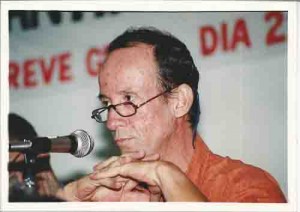 Morse Lyra – procurador do Trablaho. Debate sobre mudanças na CLT. Sindicato – 11 de março de 2002. foto: ivaldo bezerra/ Lumen