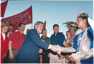 Passeata de Lula (PT) Recife 17/07/2002 foto: Ivaldo Bezerra/ Lumen