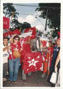 Passeata de Lula (PT) Recife 17/07/2002 foto: Ivaldo Bezerra/ Lumen
