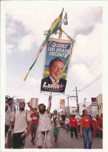 Passeata de Lula (PT) Recife 17/07/2002 foto: Ivaldo Bezerra/ Lumen