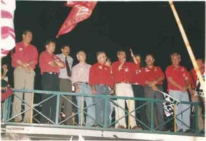 Passeata de Lula (PT) Recife 17/07/2002 foto: Ivaldo Bezerra/ Lumen