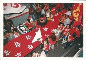 Passeata de Lula (PT) Recife 17/07/2002 foto: Ivaldo Bezerra/ Lumen