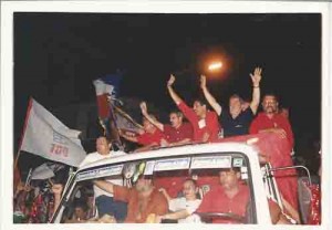 Passeata de Lula (PT) Recife 17/07/2002 foto: Ivaldo Bezerra/ Lumen