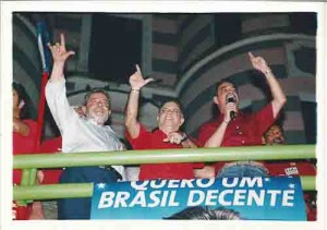 Passeata de Lula (PT) Recife 17/07/2002 foto: Ivaldo Bezerra/ Lumen