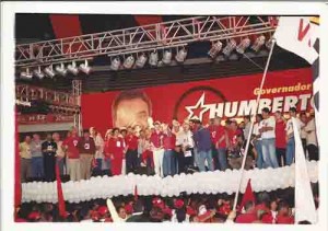 Lançamento da candidatura de Humberto Costa a governador Geraldão – 17/07/2002 foto Ivaldo Bezerra/ Lumen