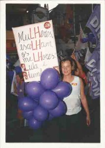 Eleições 2002 – 1º turno Dia Lilás – campanha Lula e Humberto Costa. data: 20/09/2002 foto: Beto Oliveira/ Lumen