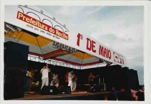 1º de maio: Ato no Marco Zero – 2002(Foto: Alexandre Albuquerque/Lumen)