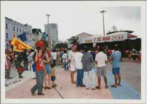 1º de maio: Ato no Marco Zero – 2002(Foto: Alexandre Albuquerque/Lumen)