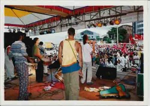 1º de maio: Ato no Marco Zero – 2002(Foto: Alexandre Albuquerque/Lumen)