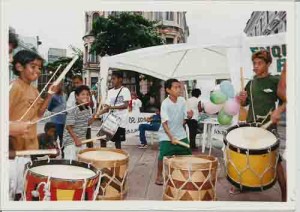 1º de maio: Ato no Marco Zero – 2002(Foto: Alexandre Albuquerque/Lumen)