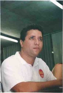 Welligton Correia funcionário da comunicação (SEEC-PE) foto: ivaldo Bezerra – Lumen 02/10/2002