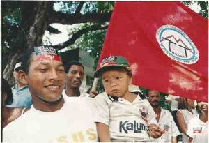 Passeata contra a guerra no Iraque 15 de fevereiro de 2003 Beto Oliveira/ Lúmen