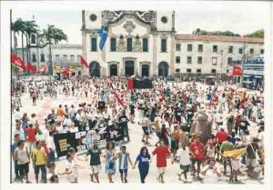 Passeata contra a guerra no Iraque 15 de fevereiro de 2003 Beto Oliveira/ Lúmen