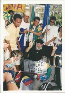 Passeata contra a guerra no Iraque 15 de fevereiro de 2003 Beto Oliveira/ Lúmen