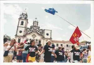 Passeata contra a guerra no Iraque 15 de fevereiro de 2003 Beto Oliveira/ Lúmen