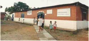 Centro de Mulheres do Cabo – Detalhe na placa lado esq.