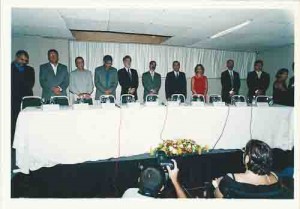 Posse de Ana Paula Pontes na FUNASA 28 de março de 2003 foto: Gonzaga Souza