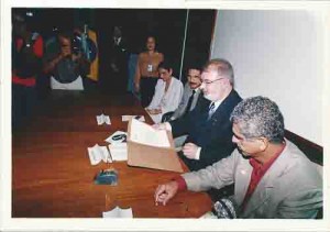 Posse de Jorge Pérez na DRT 28 de março de 2003 foto: Gonzaga Souza