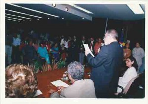 Posse de Jorge Pérez na DRT 28 de março de 2003 foto: Gonzaga Souza