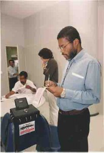 Assembléia de Prestação de Contas – Votação urnas volantes. Alexandre Albuquerque/ Lumen 24/04/2003 BB - Centro