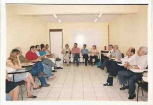 Encontro com o vice-presidente do BB, Luiz Oswaldo, 28 de março de 2003 Ivaldo Bezerra/ Lumen