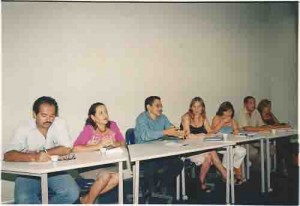 Encontro da diretoria so Sindicato com o presidente do BB, Cássio Casseb, no auditório da agência Centro, 13/03/2003 Ivaldo Bezerra /Lumen