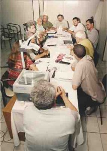 Encontro estadual dos Func. Do BNB trabalho em grupo 24/05/2003 foto: Ivaldo Bezerra