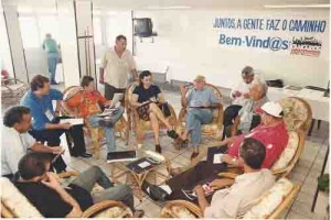 Encontro estadual dos Func. Do BNB trabalho em grupo 24/05/2003 foto: Ivaldo Bezerra