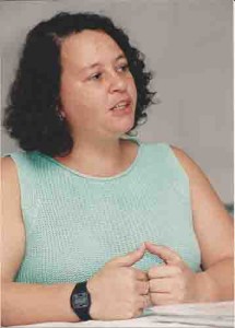 Encontro estadual dos Func. Do BNB jaqueline Natal (Dieese) 24/05/2003 foto: Alexandre Albuquerque