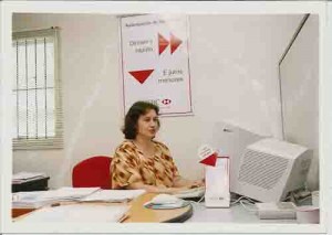 Reintegração HSBC, Ag. Boa Viagem – Ytany Bacelar (Func) – 03/09/2004(Foto: Alexandre Albuquerque/Lumen)