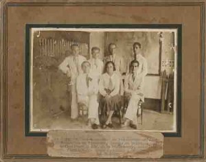 Ao Sindicato dos Bancário de Pernambuco off. Os Bancários de Timbaúba, quando de passagem por esta cidade o Snr. João Etcheverry, inspector do Instituto de Aposentadorias e Pensões dos Bancários. - 26/03/1935