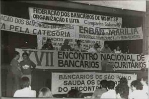 Campanha Salarial  – Encontro Nacional Bancários e Securitários – São Paulo – 1989