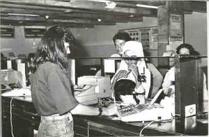 Mulher bancária Imagem fotos