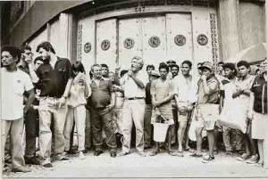 Banorte Ato público contra as demissões mar. 90