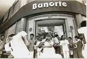 Banorte Ato público contra as demissões mar. 90