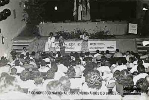 1º Congresso Nacional dos funcionários do Bandepe 22 à 24/02/91