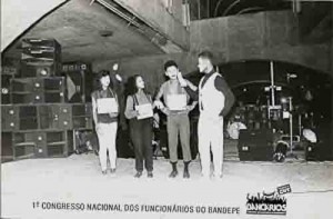 1º Congresso Nacional dos funcionários do Bandepe 22 à 24/02/91