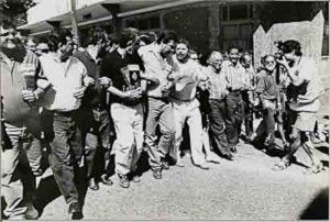 Passeata p/ readimissão dos Bandepeanos. Garanhuns 1991 (LULA)