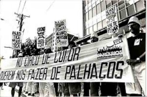 Campanha Salarial/91 – passeata dos Bancos Federais imagem fotos