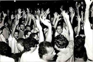 Campanha Salarial/91 -  Assembléia do Bandepe imagem fotos