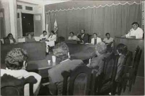 Solenidade na Câmara dos Vereadores de Vitória de Santo Antão – agosto/91