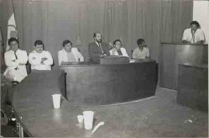 Solenidade na Câmara dos Vereadores de Vitória de Santo Antão – agosto/91