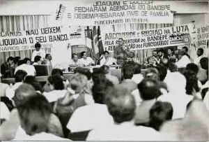 1º Ato público regional do Bandepe na Câm. dos Vereadores de Arcoverde 23/01/91