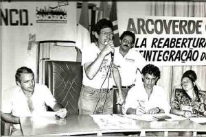 1º Ato público regional do Bandepe na câm. dos Vereadores de Arcoverde imagem fotos – 23/01/91